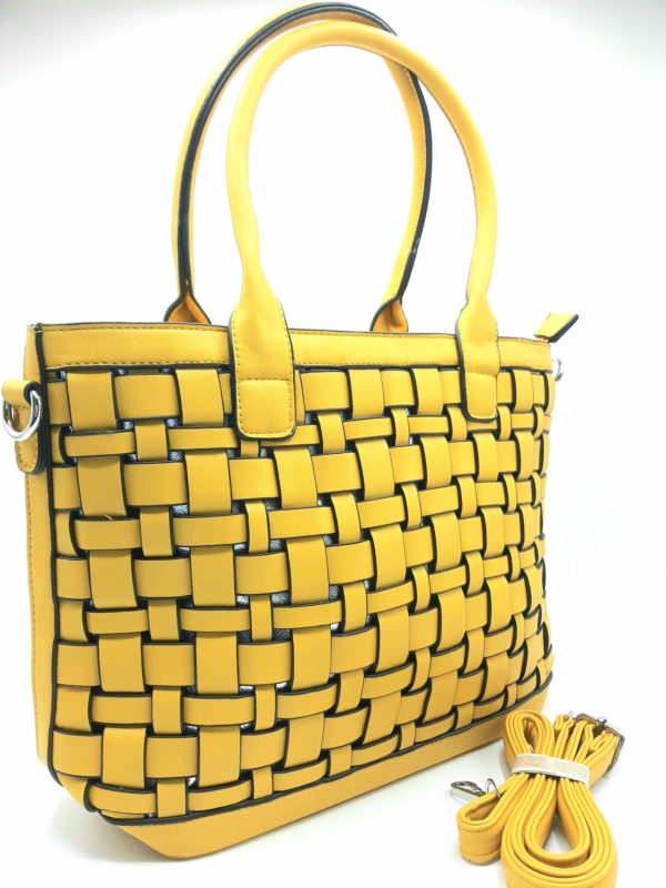 BOLSO KITHNOS AMARILLO MOSTAZA