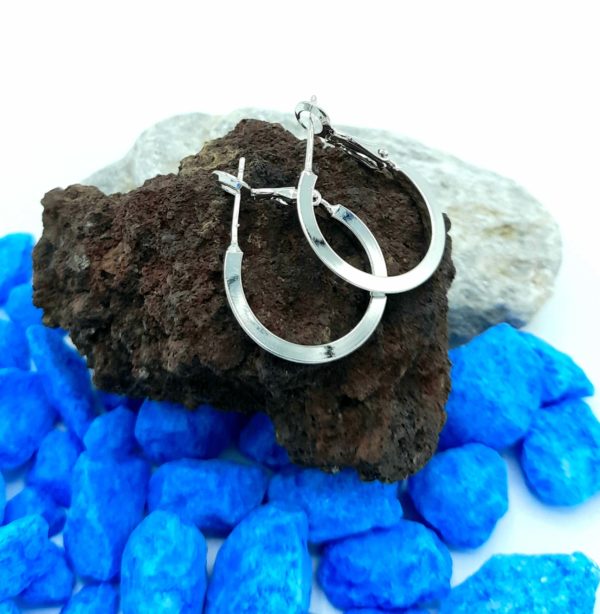 PENDIENTES ESTIX PLATEADOS