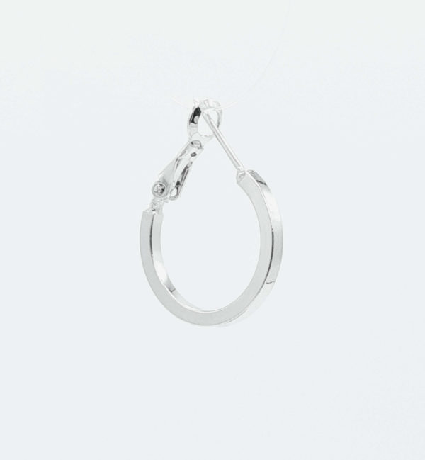 PENDIENTES ESTIX PLATEADOS - Imagen 2