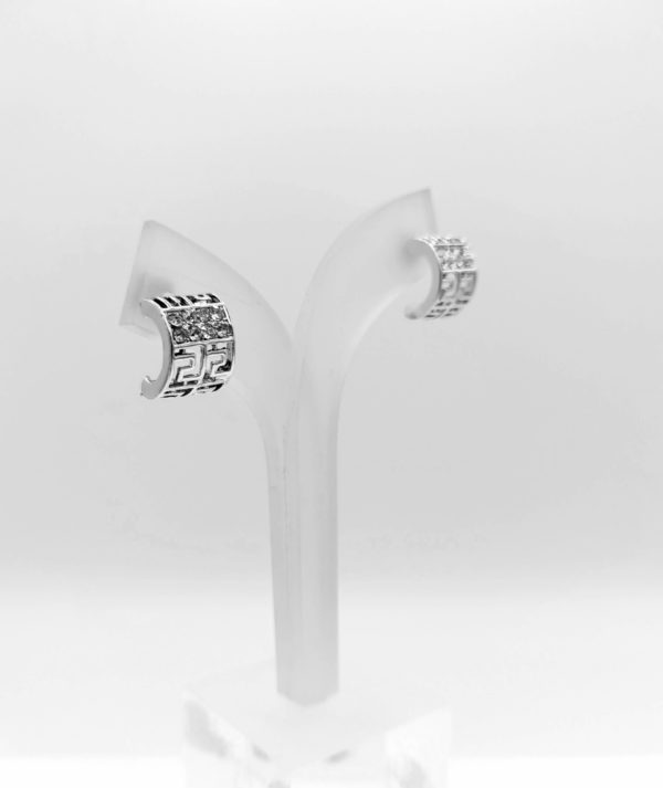 PENDIENTES TITÁNIDE PLATEADOS - Imagen 2