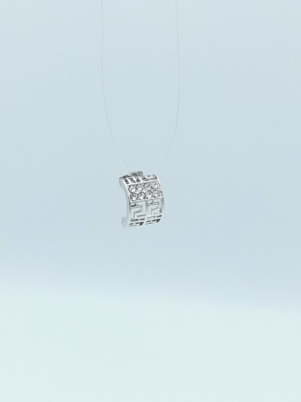 PENDIENTES TITÁNIDE PLATEADOS - Imagen 3