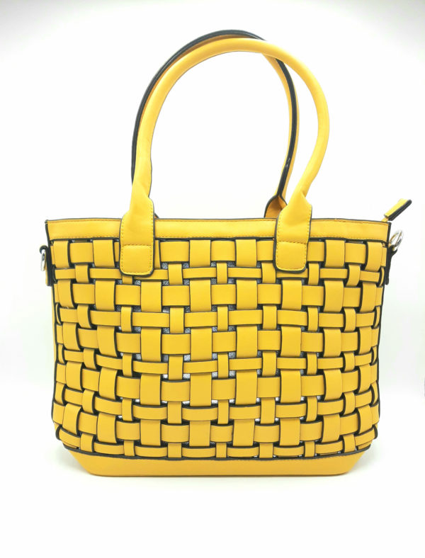 BOLSO KITHNOS AMARILLO MOSTAZA - Imagen 3