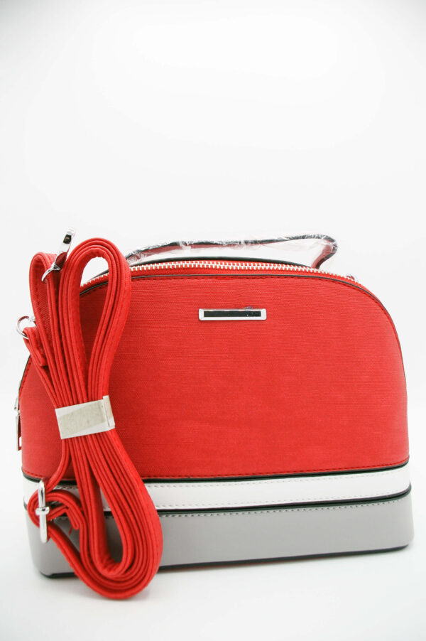 BOLSO CORFÚ ROJO - Imagen 5