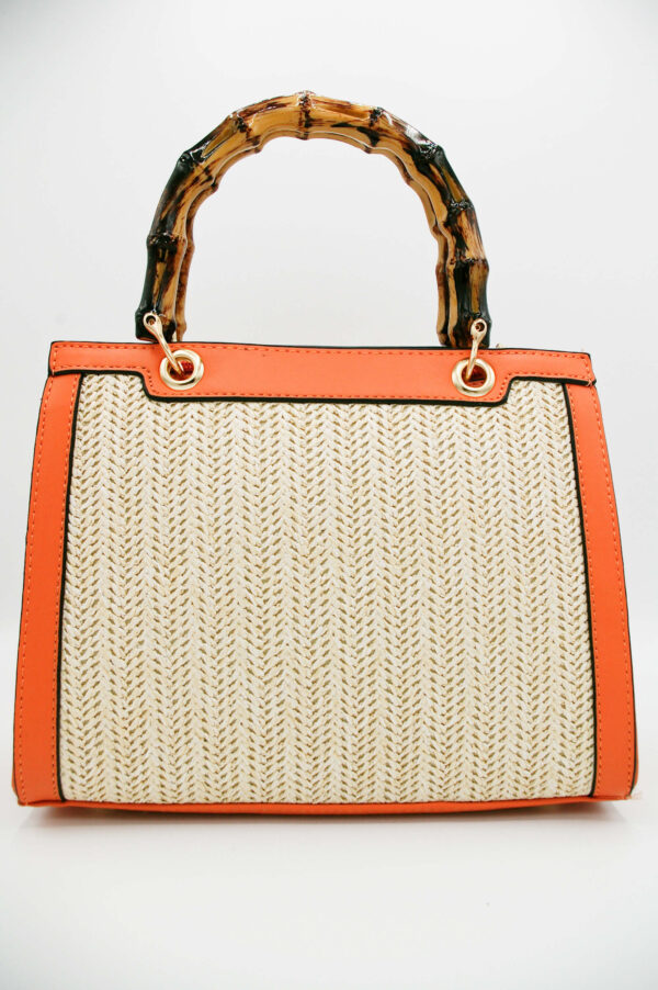 BOLSO ACAYA NARANJA TIGRE