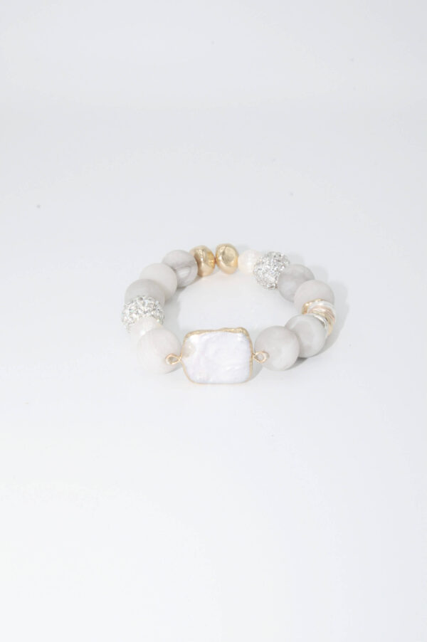 PULSERA GEA GRIS CLARO - Imagen 3