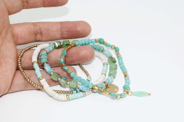 PULSERA AURA VERDE MARINO - Imagen 2