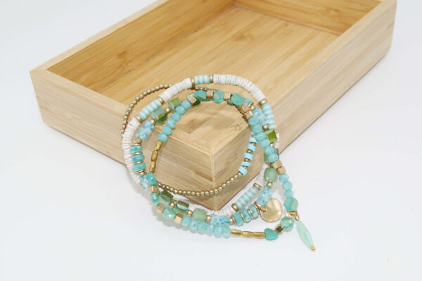 PULSERA AURA VERDE MARINO - Imagen 3