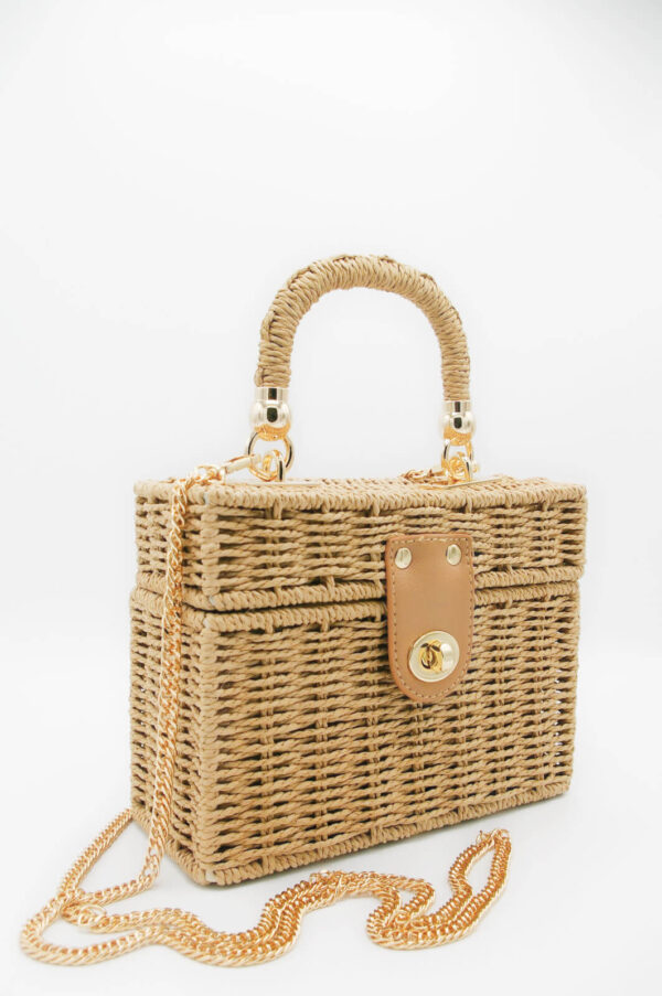 BOLSO ESPARTA MARRÓN