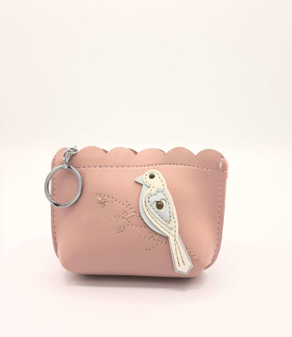 MONEDERO TINO ROSA CORAL